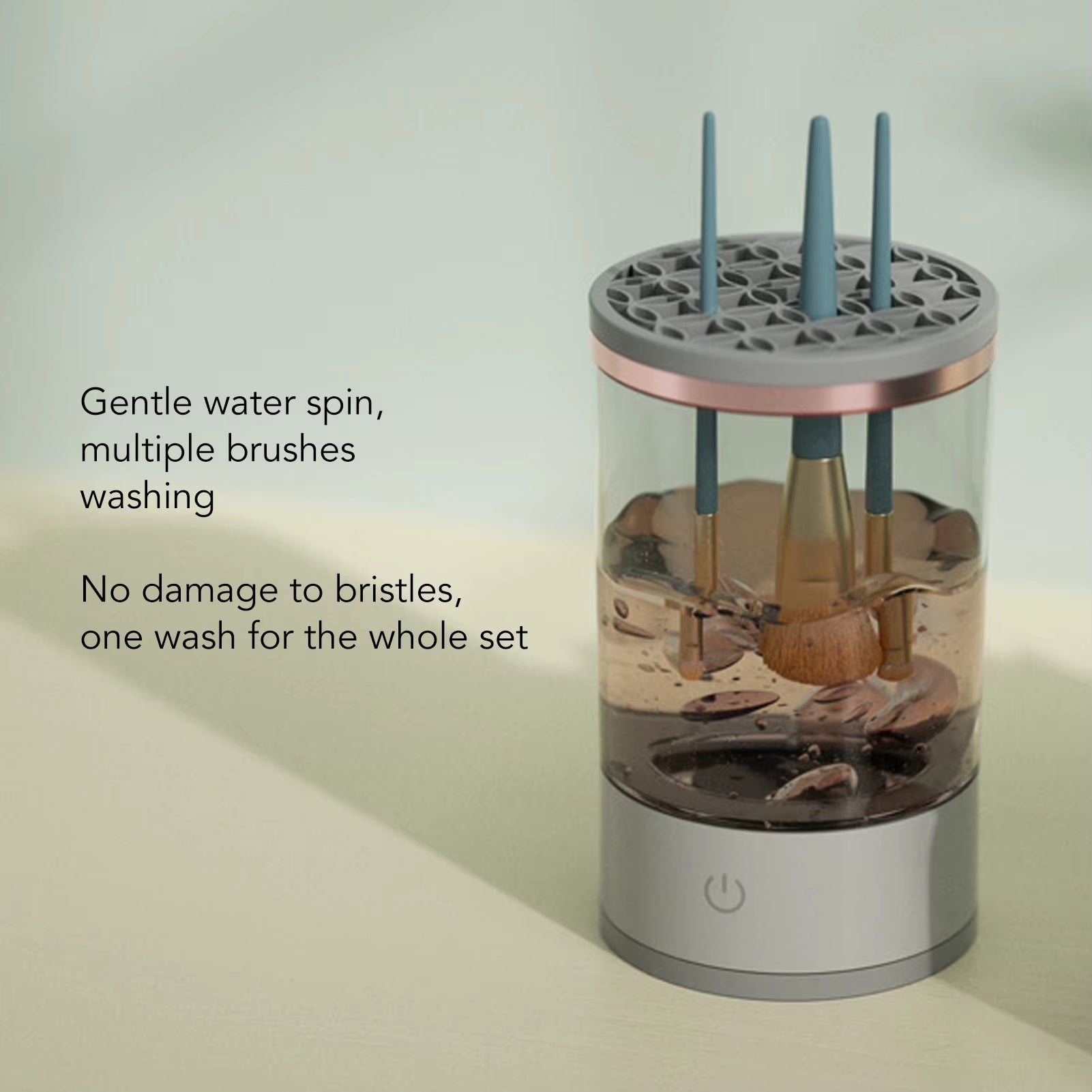 Makeup Brush Cleaner Is an Automatic Rotating Brush Cleaner for Deep Cleaning One Click Operation Is Suitable for All Makeup