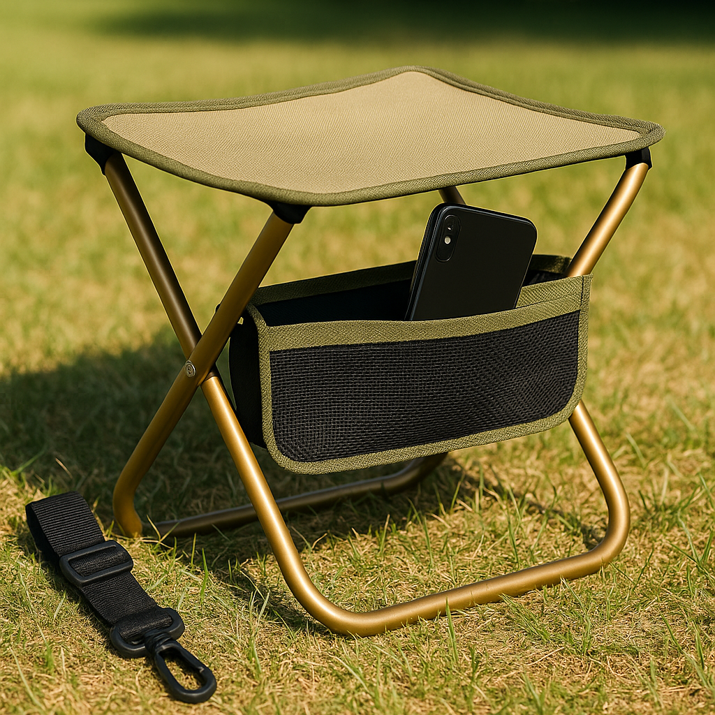 ZIVRA™ Ultra-Light Outdoor Folding Chair – Compact, Durable & Portable