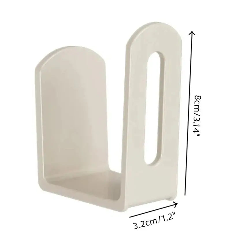 2pcs Home Router Storage Box Wall Artifact Set-top Box Wall-mounted